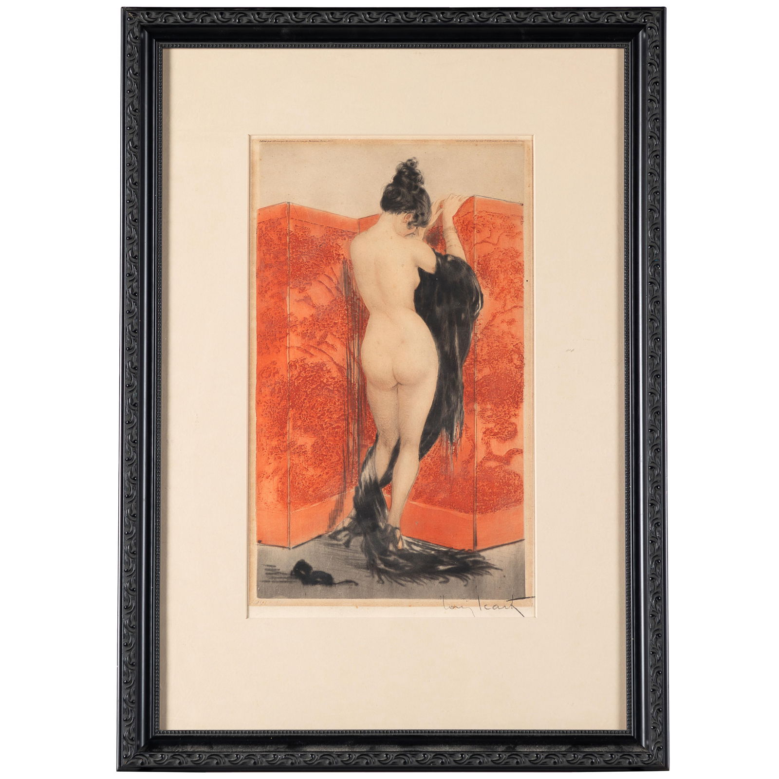 Louis Icart (French 1888-1950) Etching (1 of 4)