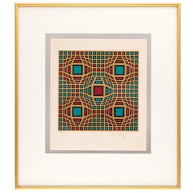 Victor Vasarely (Hungarian-French, 1906-1997)