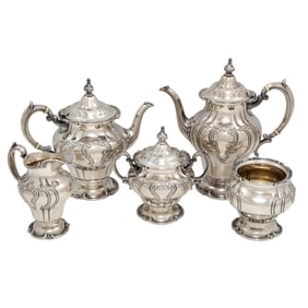 Gorham Chantilly Grand Pattern Tea Set