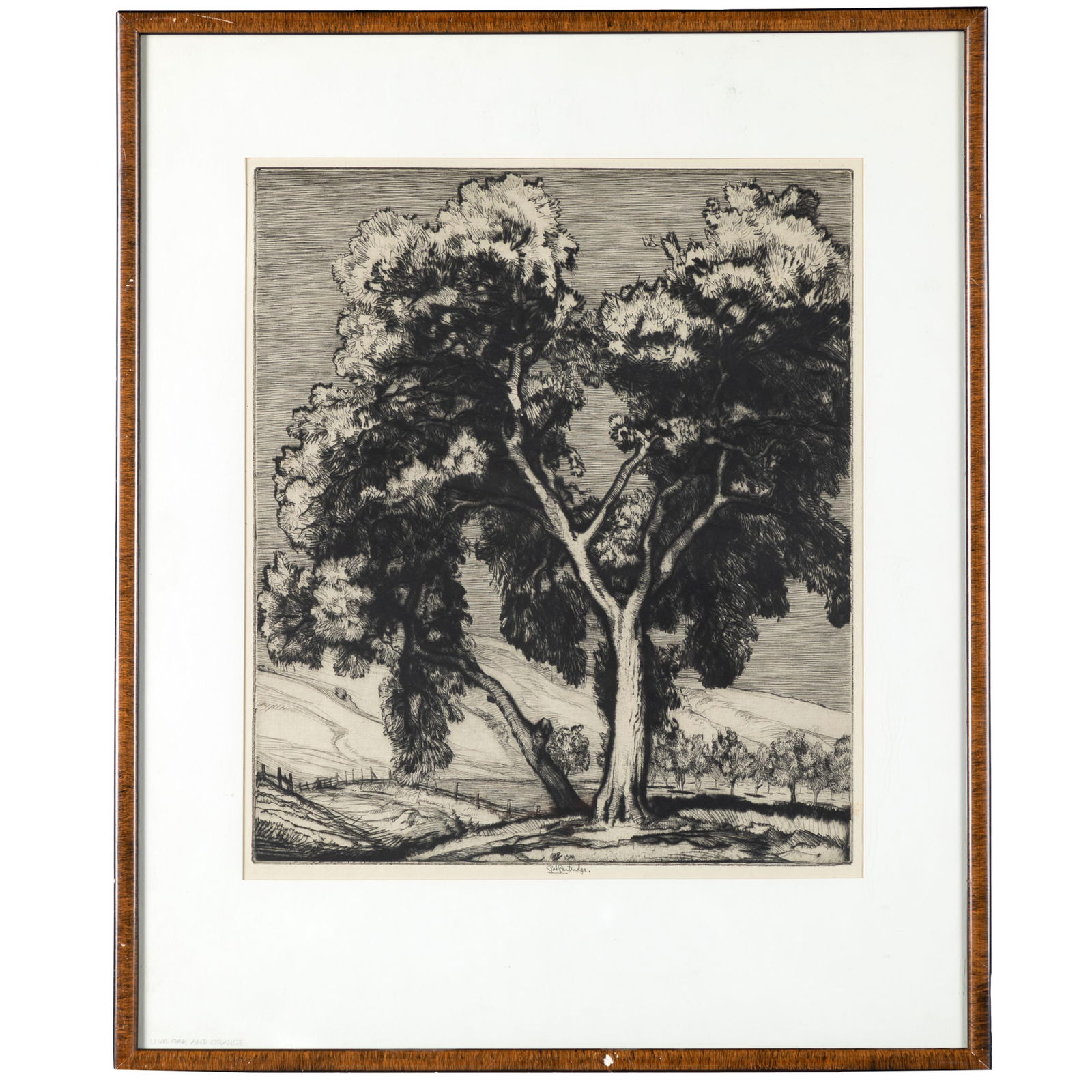 Roi George Partridge (American 1888-1984) Etching (1 of 4)