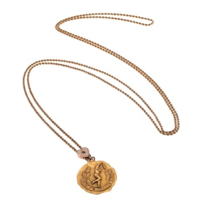 14k, 10k Yellow Gold Necklace