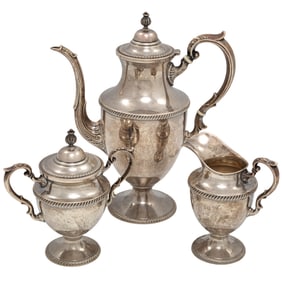 Fisher Sterling Tea Set