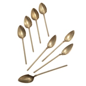 Victorian Era Gorham Sterling Silver Fruit Spoons