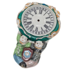 East Asian Porcelain Clock