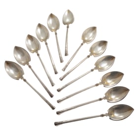 Victorian Sterling Fruit Spoons by Gorham
