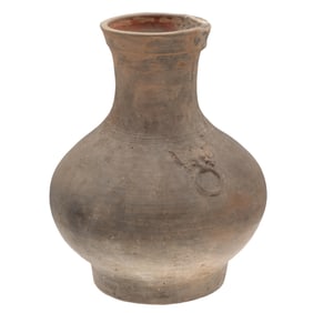 Archaistic Hu Form Pottery Vase