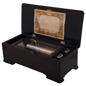 A Swiss Cylinder Music Box