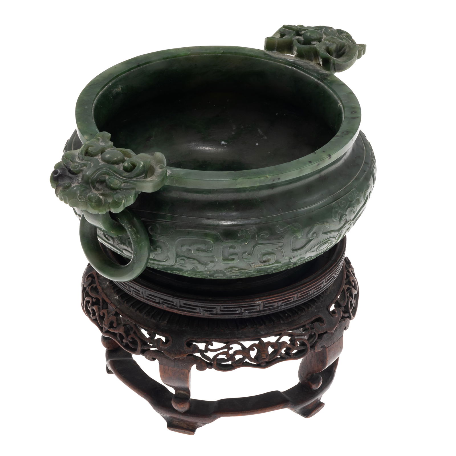 Spinach Jade Censer, Frankel Collection (1 of 6)