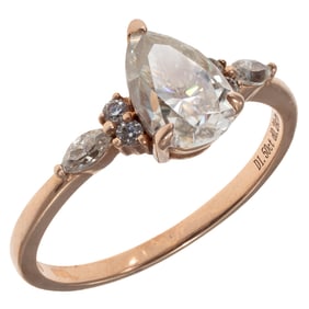 Diamond, 14k Yellow Gold Ring