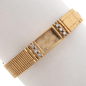 Ladies Diamond, 14k Watch Case