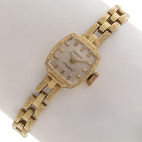 Ladies Anker 14k, Yellow Gold Wristwatch
