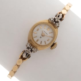 Ladies Hamilton Diamond, 14k Wristwatch