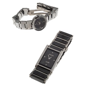 Collection of Two Rado Diastar Jubilé Watches
