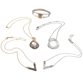 Collection of Alexis Bittar Rhinestone, Lucite Jewelry