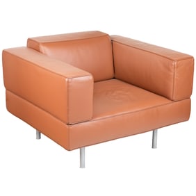 Cassina Mid-Century Leather Armchair