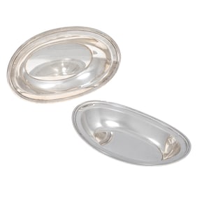 Pair of Tiffany & Co. Neoclassical Style Sterling Serving Bowls