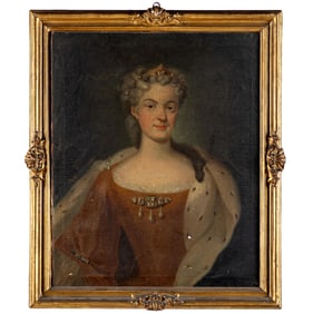Portrait of Marie Leszczynska., Queen of France