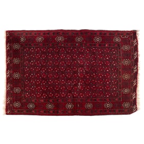 Turkman Tribal Wool Rug