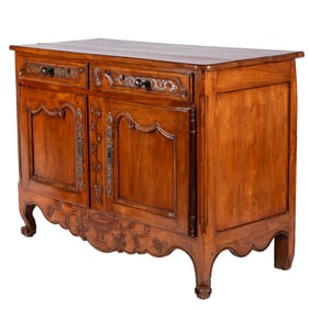 Louis XV Provincial Walnut Commode