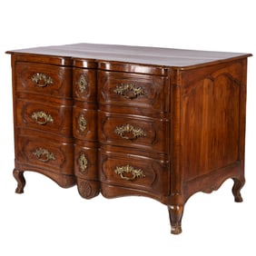 Louis XV Provincial Walnut Commode
