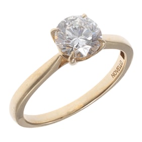 Lab Grown Diamond, 14k Yellow Gold Ring