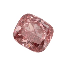 Unmounted Fancy Pink Lab Created Diamond