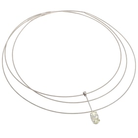 Diamond, 14k White Gold Necklace