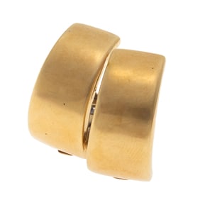 Pair of 18k Yellow Gold Earrings