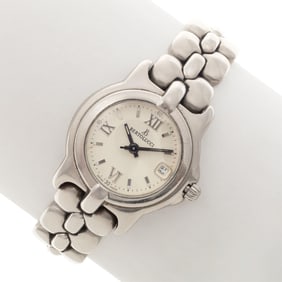 Bertolucci 'Pulchra' Stainless Steel Wristwatch, Ref 083 41-A