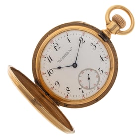 Patek Philippe, Shreve & Co., 18k Hunting Case Pocket Watch
