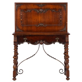Rococo Revival Desk