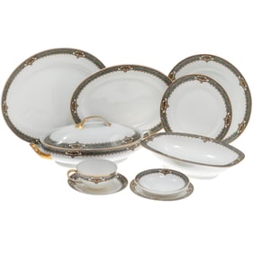 Crown Imperial Porcelain Dinner Service, Czechoslovakia