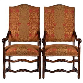 Pair Louis XIV Armchairs