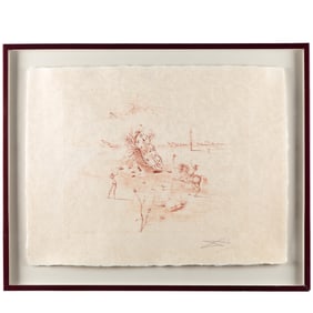 Salvador Dali (Spanish 1904-1989) Lithograph
