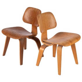 Two Herman Miller Side Chairs