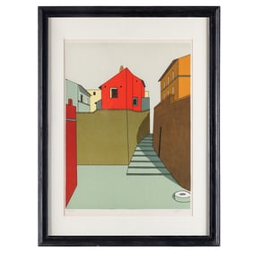 Zeno Giglietti (Italian 1918-2001) Lithograph