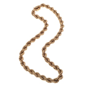 14k Yellow Gold Neck Chain