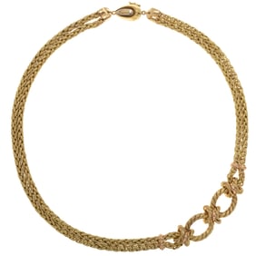18k Yellow Gold Necklace