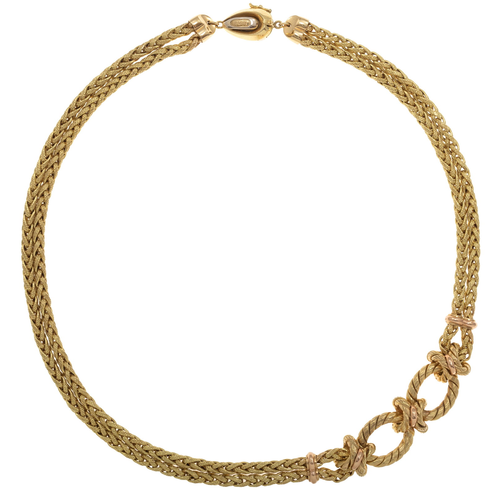18k Yellow Gold Necklace (1 of 4)