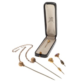Collection of Antique Stick Pins