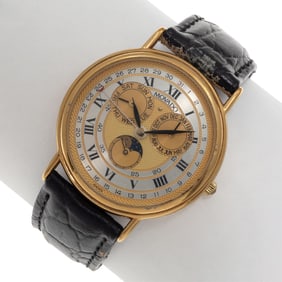 Movado Triple Date, Moonphase Watch, Ref 87-03-862