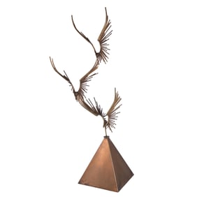 Curtis Jere Mid Century Modern Sculpture
