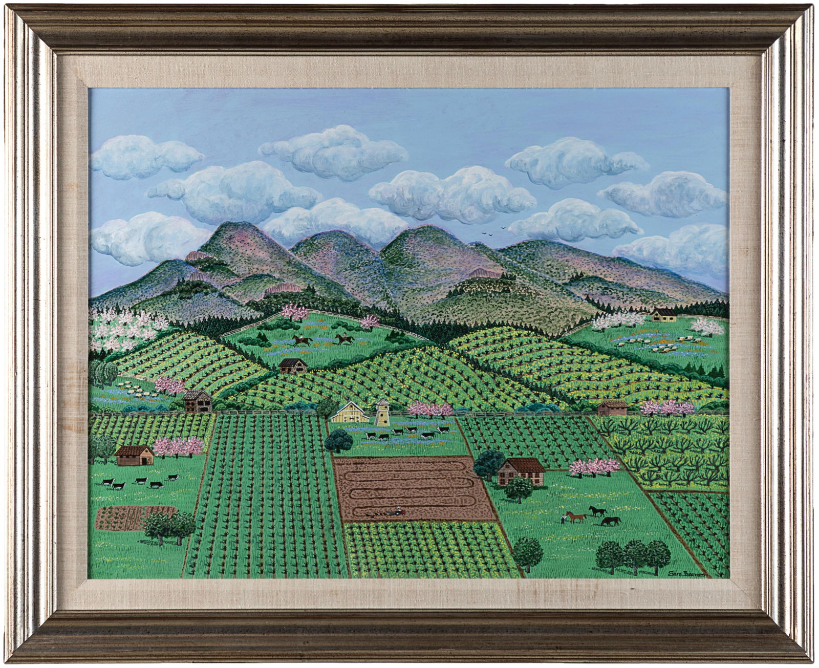 Sara Barnes (American, b. 1932) (1 of 4)