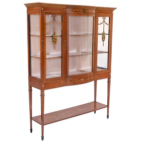 Edwardian Display Cabinet