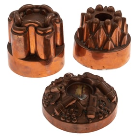 Victorian Copper Moulds