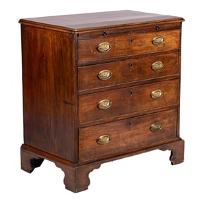 George III Mahogany Bachelor's Chest