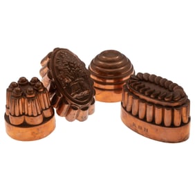 Victorian Copper Moulds