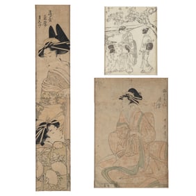 Three Ukiyo-e Prints
