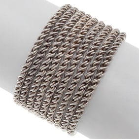 Tiffany & Co. Sterling Silver, 14k Bracelet