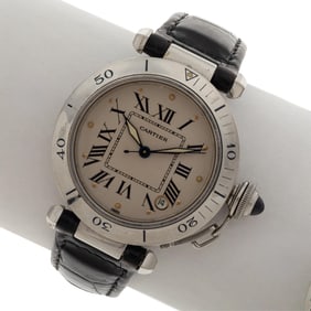 Cartier Pasha Stainless Steel Wristwatch, Ref 1030 1